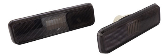 Placa Lateral Preta Para Carro, 2 Peças De Marcador Frontal 0