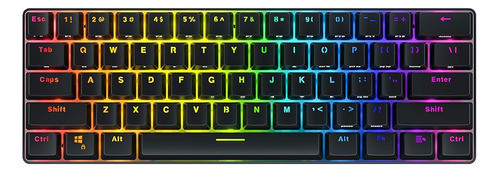 Teclado Para Juegos Whirlwind Fx Atom 60%: Iluminación Inter 0