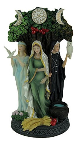 Diseño Veroneso Estatuas De Resina Danu Irlandesa Triple Dio 0