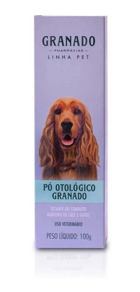 Pó Otológico Granado Pet Cães E Gatos 100g 1