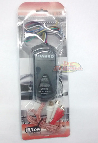 Adaptador De Impedancia Jahro Auto Jh-506 1