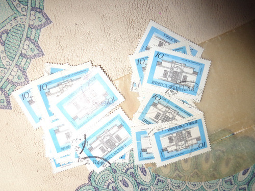 36 Estampillas Casa De La Independencia Valor 10  Peso 1978 1