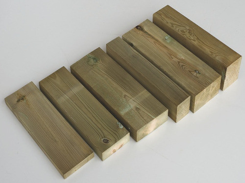Tirante De 3x2 PuLG  X 3,30 Mts De Madera Tratada (curada) 1