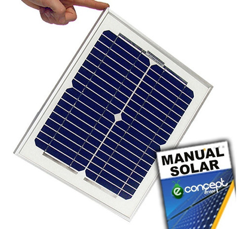 Panel Solar Para Alambrado Boyero - Pantalla 10watts 12 Volt 0