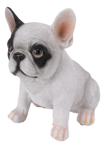 Ornamentos De Buldogue De Jardim Em Resina Colorfast Lovely 1