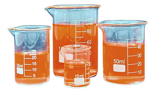 Copos Becker Vidro Boro Conjunto Diversos Tamanhos Promoção 0