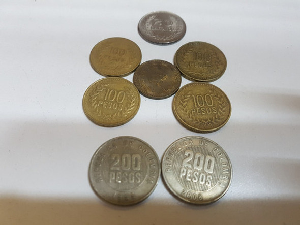 Lote Monedas Colombia Antiguas 1970 A 2015 0