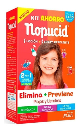 Nopucid Kit Ahorro: Locion + Spray Repelente 0