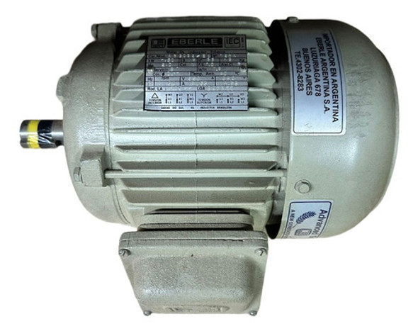 Motor 2 Hp - Trif.- 220/380 - 60 Hz - 3600 Rpm Con Patas - 0 Motor 2 Hp - Trif.- 220/380 - 60 Hz - 3600 Rpm Con Patas - 0