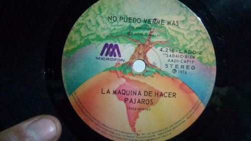 Vinilo Simple La Maquina De Hacer Pajaros - Estado 7/8 Ptos 0