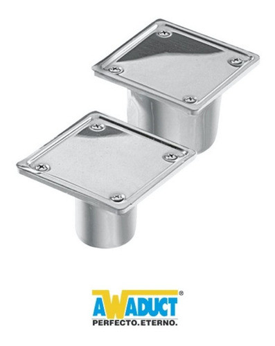 Portarrejilla Acan. 15 X 15 C/ T. Ciega  Acero Inox. Awaduct 0