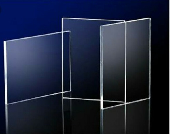 Placas Da Acrilico Colado Transparente - 2mm - 1220x2440 1