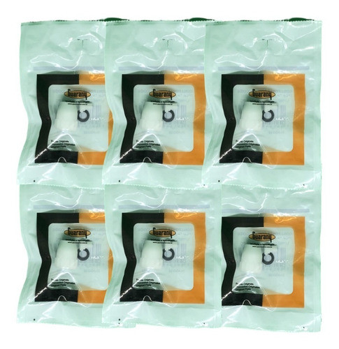 Kit C/ 6 Reparos Bico Pulverizador Compressão Prévia Guarany 0