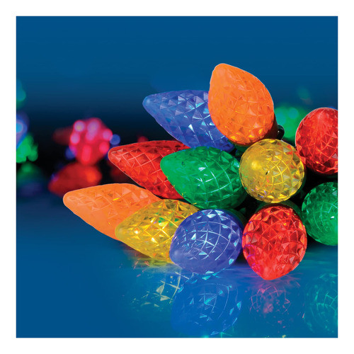 Twinkle Star Luces De Navidad C9, 12 Pies, 25 Luces, Tira De 1