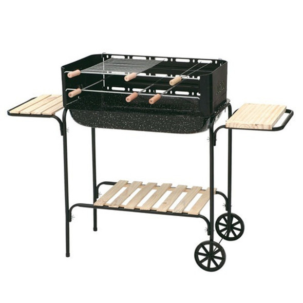 Parrilla Parrillero Barbacoa Portátil Rodeio Mor Práctica 0
