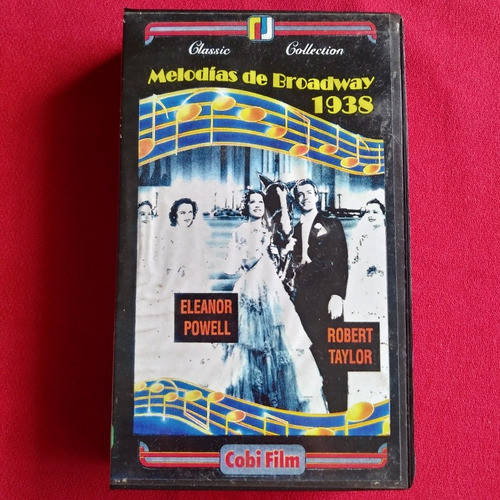 Melodías De Broadway 1938 Video Casete 113 Min Blanco Negro 0