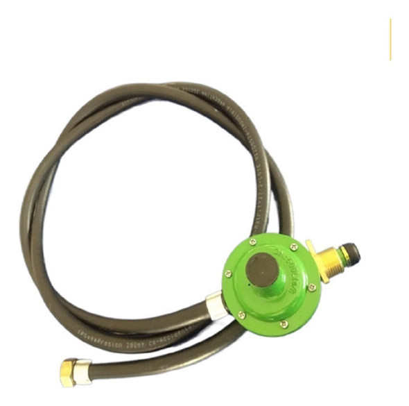 Regulador De Gas Para Garrafa 10kg Importado Con Manguera 2 0