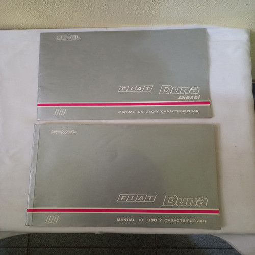 Manual Fiat Duna Weekend 1991 Instrucción Guantera Catálogo 0