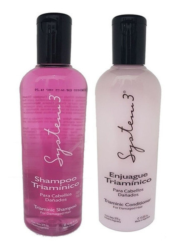 Kit System 3 Shampoo + Acondicionador Triaminicos 375ml 1