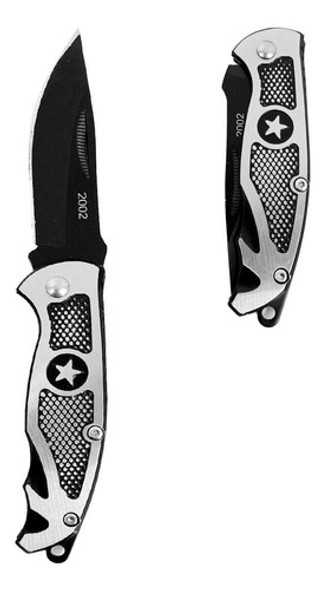 Navaja Plegable Cuchillo Táctico Camping Caza 0