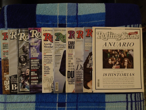 Set 10 Revistas Rolling Stone Año 2018 0