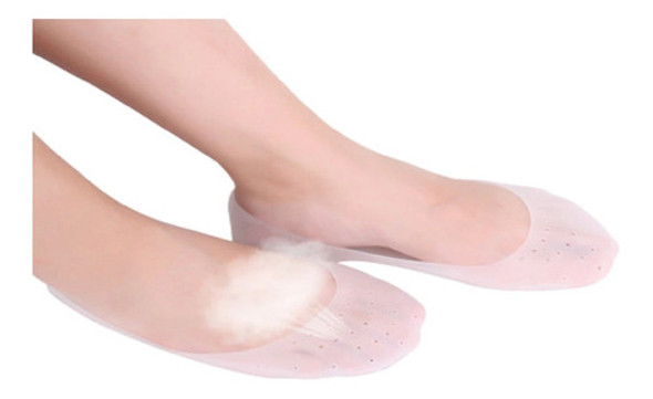Meia Hidratante De Silicone Para Os Pés Cicatrizante 1