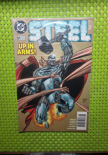 Comic Dc. Steel Up In Arms Junio 1998 #51 0