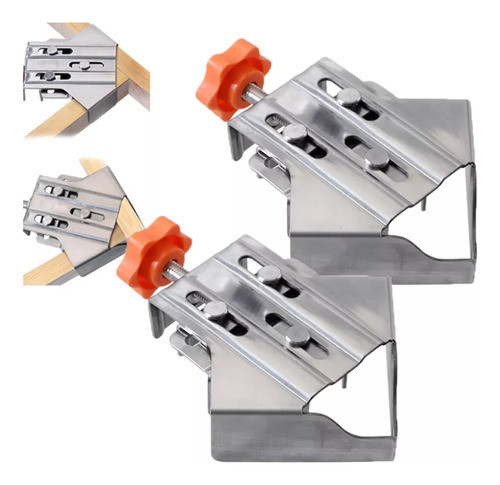 2 Peças De Clipes Com Ângulo De Abertura De 90 Graus. 0