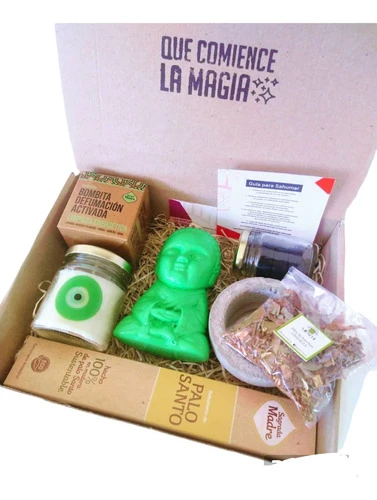 Kit Sahumado Sagrada Madre Palo Santo Abundancia Prosperidad 0