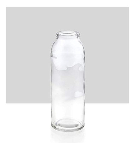 ~? Serene Spaces Living Clear Glass Bud Jarrones, Juego De 6 1