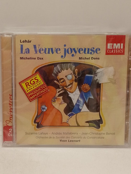 Lehar La Veuve Joyeuse Cd Doble Nuevo 0 Lehar La Veuve Joyeuse Cd Doble Nuevo 0