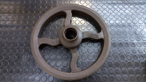 Polea Fundición De Hierro 2 Canales X 360 Mm. + 1 X 100 Mm. 0