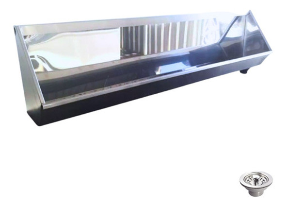 Mictório Industrial Em Aço Inox 1,00mt - Soldado 1