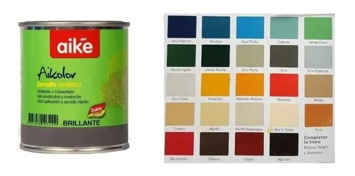 Aike Esmalte Sintetico Convertidor Blanco Satinado X 20 Lts 0