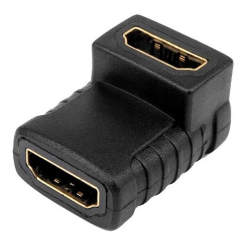 Adaptador Hdmi Hembra A Hdmi Hembra Codo 90 0
