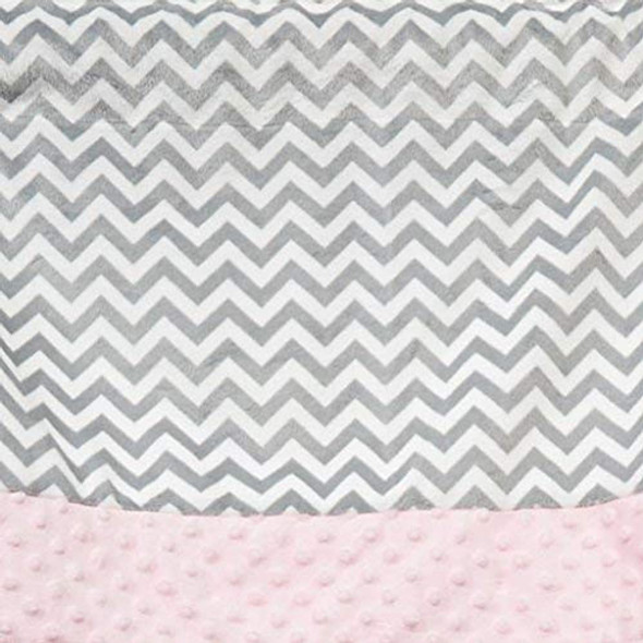 Ropa De Cama De Muñeca Baby Minky Chevron Window Valance, Ro 1
