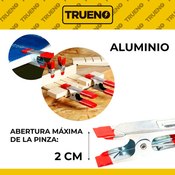 Pinza Cocodrilo 2  8 Unidades Kit Prensa Rápida 1