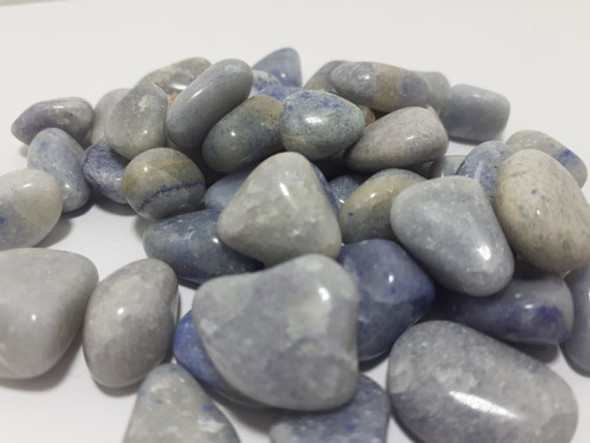 Cuarzo Azul Rolado-piedras Semipreciosas Mahalpiedras 1