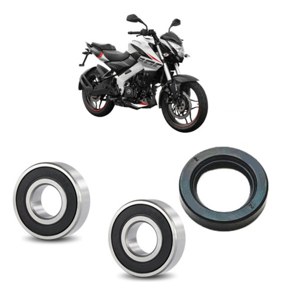 Rolamento Roda Dianteira Bajaj Dominar 200 Kit 0