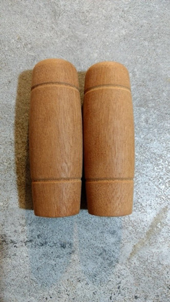 Empuñadura Puños Madera Bicicleta Paseo Urbana 1