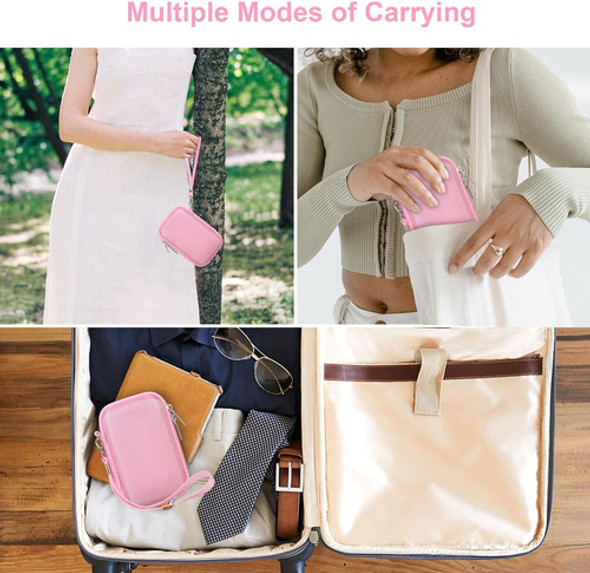 Funda Para Sony Rx100 Vii/rx100 V Canboc Rosa Claro Compa... 1