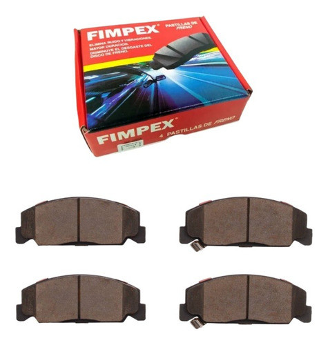 Pastillas De Freno  Honda Civic (americano) Hatchback  1991- 0