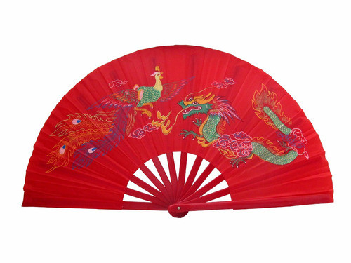 Kit 8 Leques Oriental Grande Dança Tai Chi Chuan Hachi8 0