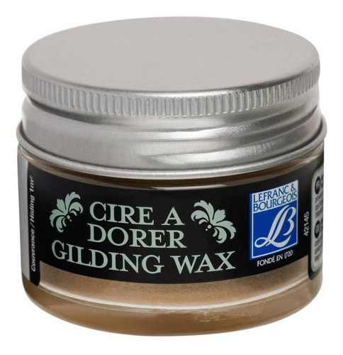 Cera Gilding Wax Lefranc 30ml Silver -  Metalico 0