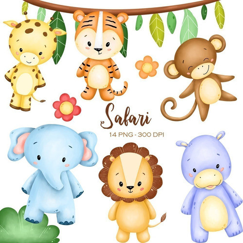 Cliparts Imagenes Png Animales De La Selva Safari Is37 0