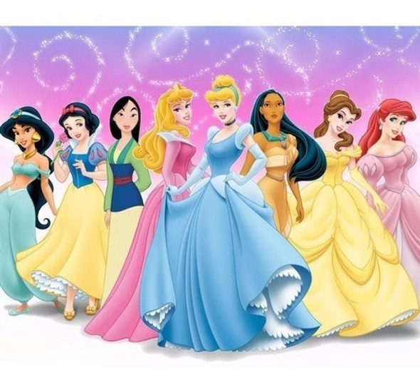 Kit Imprimible Princesas Candy Bar Invitaciones Cotillon 0