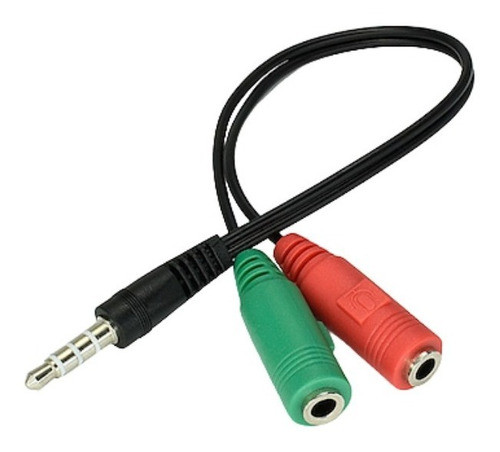 Adaptador Splitter Divisor Y Mic 3.5mm 1 M-2h Xbox One Ps 0
