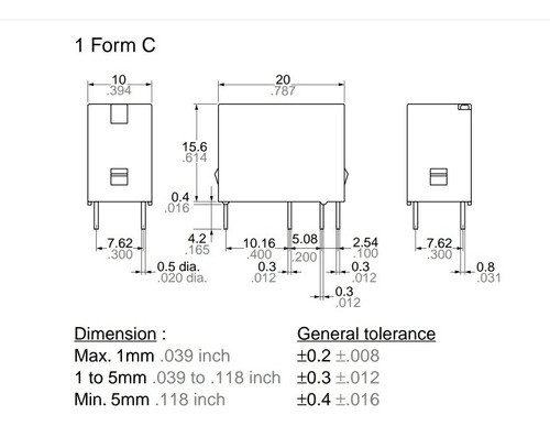 Relay 10a Jq1p-24v Panasonic 1
