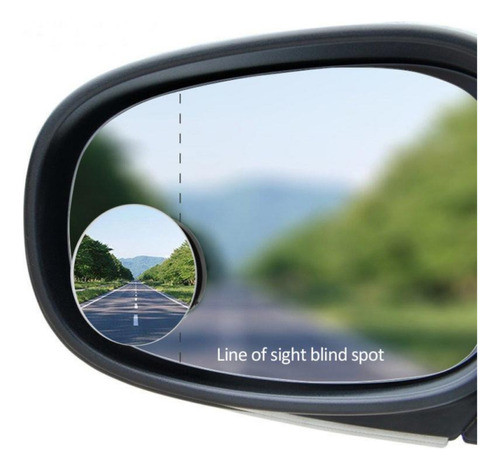 Espejo Convexo Punto Ciego Para Espejos Laterales Auto 0