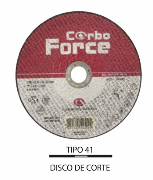 Disco De Corte 180 X 1,6 X 22,3 Mm Carbo Force 1